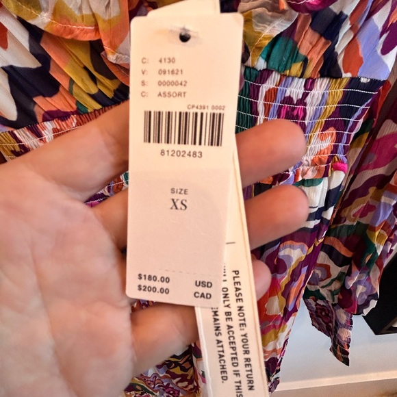 NWT Anthropologie The Odetta Ruffled V-Neck Maxi Dress - Picture 6 of 12